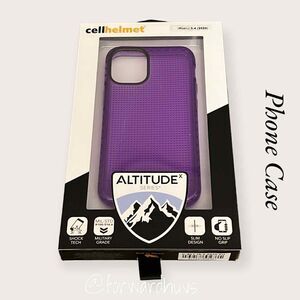 Bundle Sale 3 for $15 | Cellhelmet Altitude X Series Purple Case for iPhone 12 M